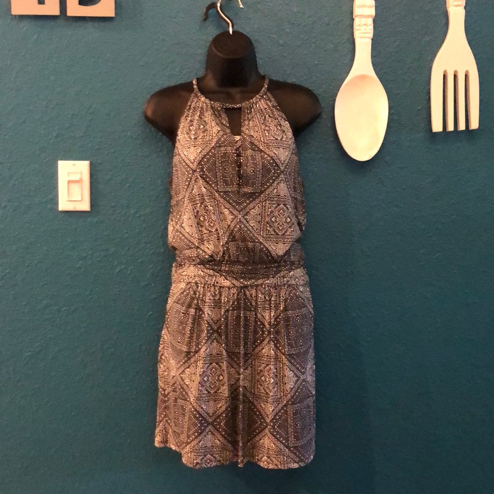 White House Black Market printed dress